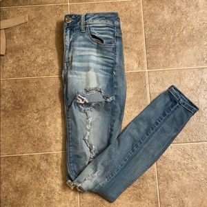 American Eagle super stretch jeans
